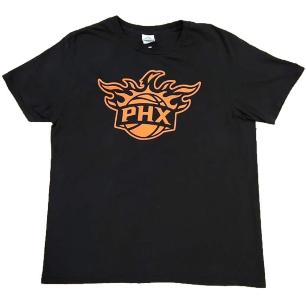 3/$20 Delta Pro Weight Black & Orange Phoenix Suns T-shirt